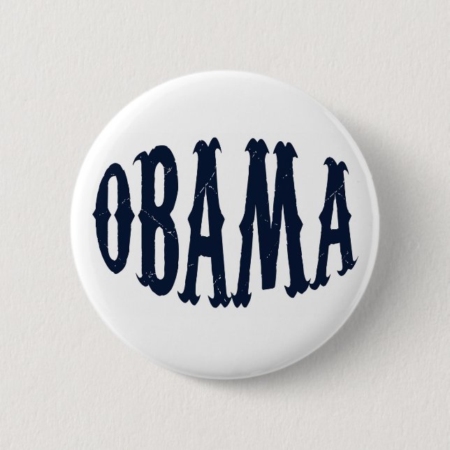 BADGE ROND 5 CM OBAMA (Devant)
