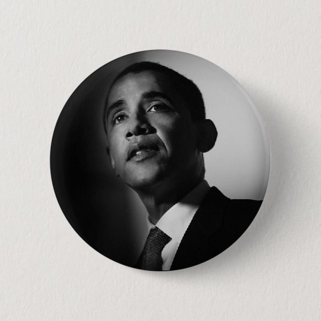 BADGE ROND 5 CM OBAMA (Devant)