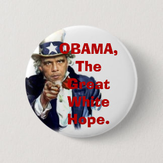 Badge Rond 5 Cm Obama