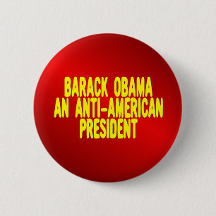Badge Rond 5 Cm Obama
