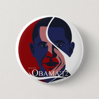 Badge Rond 5 Cm Obama