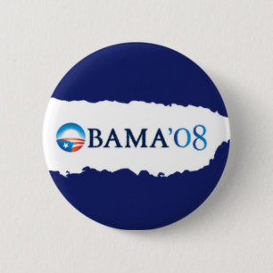 Badge Rond 5 Cm Obama '08