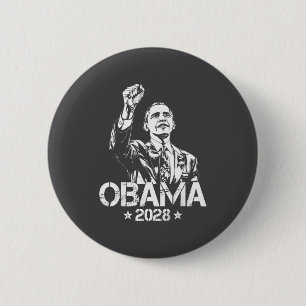 Badge Rond 5 Cm Obama 2028 Réparons Cela Obama 48e Président