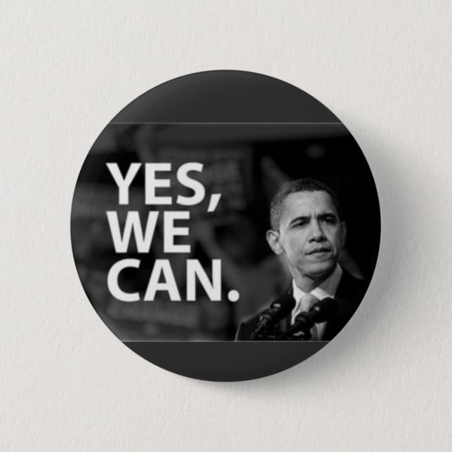 Badge Rond 5 Cm obama 3 (Devant)