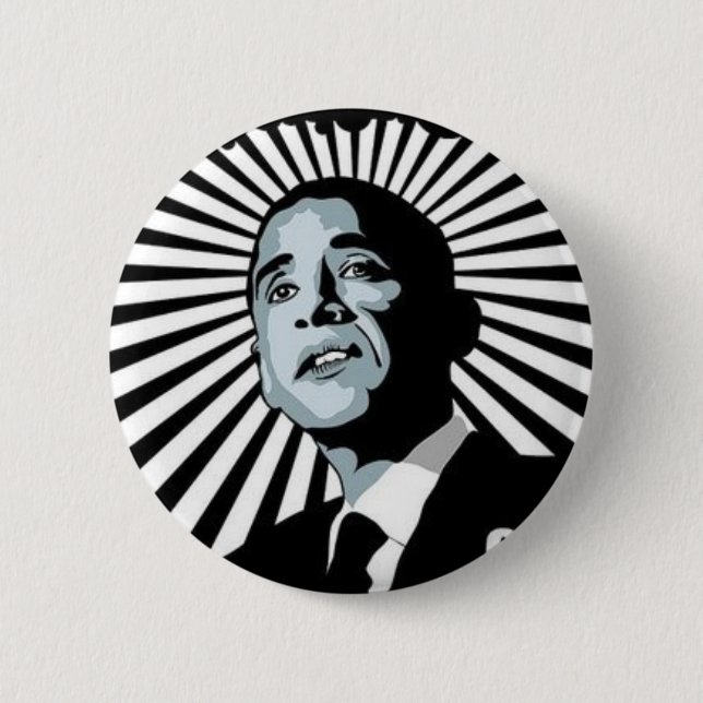 Badge Rond 5 Cm obama 5 (Devant)