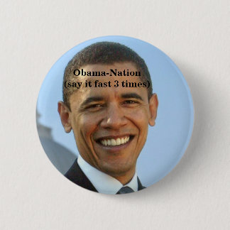 Badge Rond 5 Cm Obama-anti.