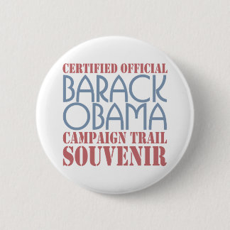 Badge Rond 5 Cm Obama certifié