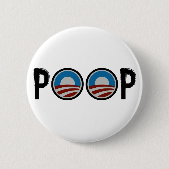 Badge Rond 5 Cm Obama = DUNETTE ! (Devant)