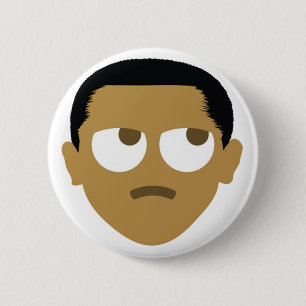 Badge Rond 5 Cm Obama Emoji POTUS