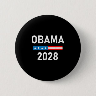 Badge Rond 5 Cm Obama pour le président Obama 2028