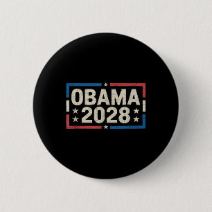 Badge Rond 5 Cm Obama pour président 2028 Obama 2028 Design