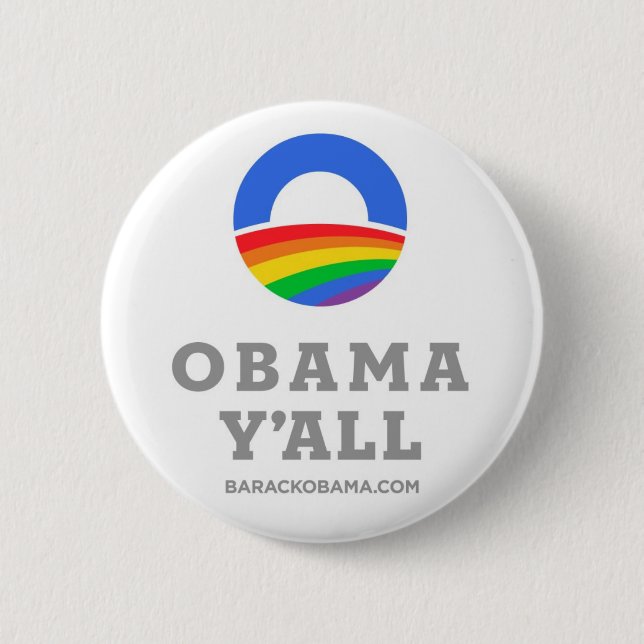 Badge Rond 5 Cm Obama que vous vous boutonnez (Devant)