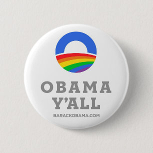 Badge Rond 5 Cm Obama que vous vous boutonnez