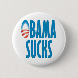 Badge Rond 5 Cm Obama suce