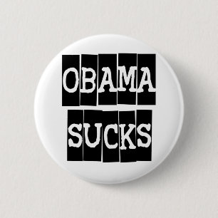 Badge Rond 5 Cm Obama suce