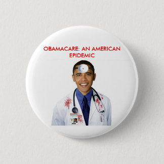 Badge Rond 5 Cm Obamacare Anti Obama