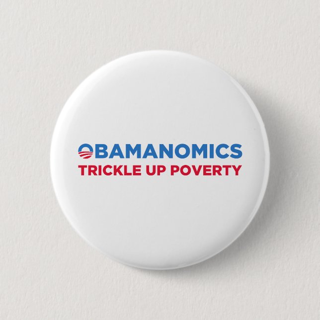 Badge Rond 5 Cm Obamanomics (Devant)