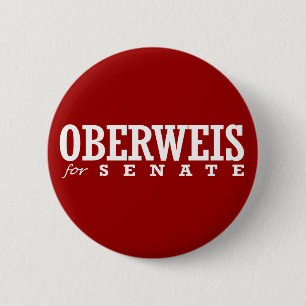 BADGE ROND 5 CM OBERWEIS POUR LE SÉNAT 2014