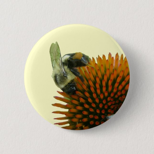 Badge Rond 5 Cm Objets d'abeilles du décorateur et du charpentier  (Devant)