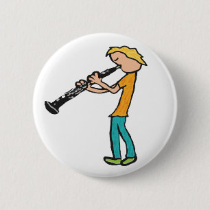 Badge Rond 5 Cm Oboe