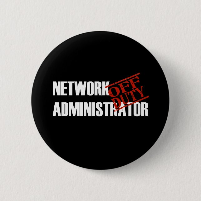 BADGE ROND 5 CM OBSCURITÉ QUI N'EST PAS DE SERVICE D'ADMIN DE (Devant)