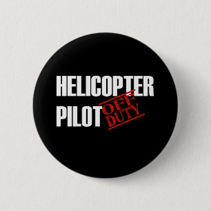 BADGE ROND 5 CM OBSCURITÉ QUI N'EST PAS DE SERVICE DE PILOTE