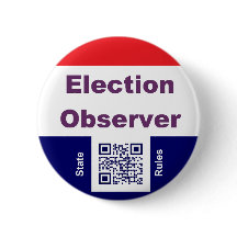Observateur d'élection, avec les règles de l'État