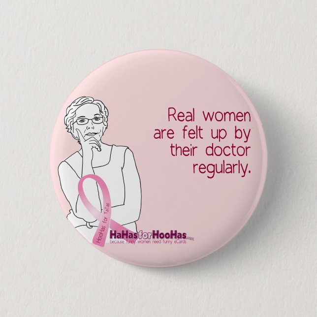 Badge Rond 5 Cm Obtenez le feutre, boutonnez aujourd'hui (Devant)