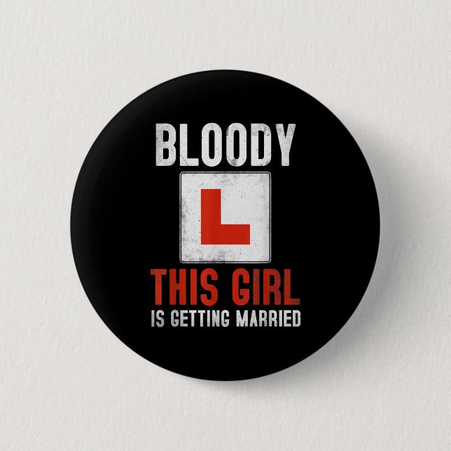 Badge Rond 5 Cm Obtenir Marié Proposition Idée Pour Fiancée &amp ; (Devant)