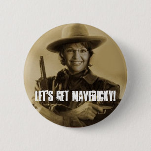 Badge Rond 5 Cm Obtenons Mavericky !