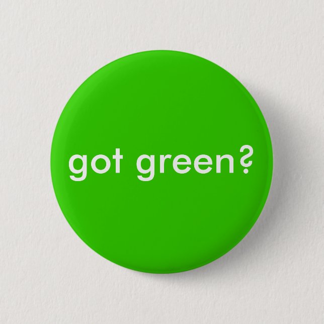 Badge Rond 5 Cm obtenu vert ? (Devant)