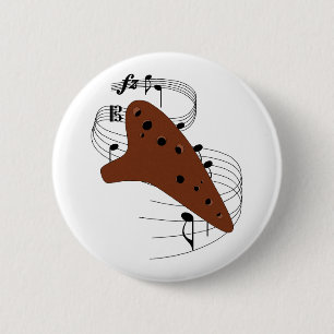 Badge Rond 5 Cm Ocarina