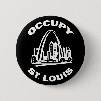 Badge Rond 5 Cm Occupez St Louis