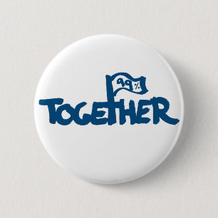 Badge Rond 5 Cm Occupez Wall Street