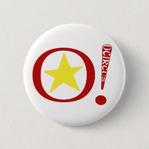 Badge Rond 5 Cm OCircus ! Pin de logo