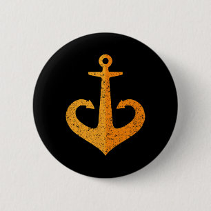 Badge Rond 5 Cm Odesa Odessa Ancre Emblème Symbole Ukraine Ukr