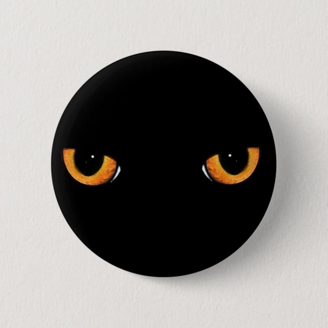 Badge Rond 5 Cm Oeil de chat (Devant)