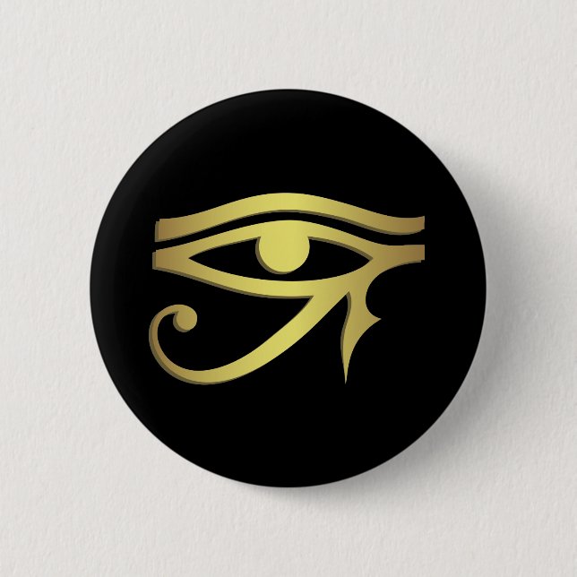 Badge Rond 5 Cm Oeil de horus (Devant)
