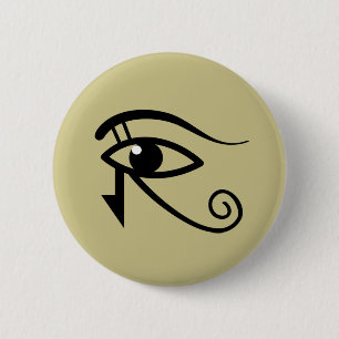 Badge Rond 5 Cm OEil de Horus