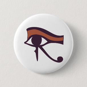 Badge Rond 5 Cm OEil de Horus