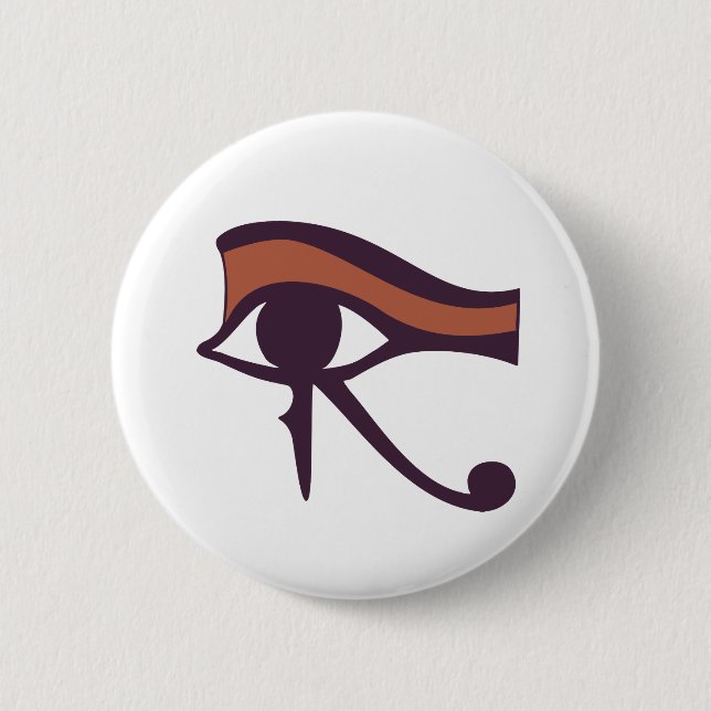 Badge Rond 5 Cm OEil de Horus (Devant)