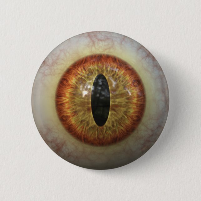 Badge Rond 5 Cm Oeil de monstre (Devant)