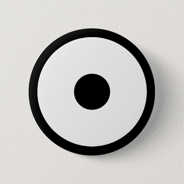Badge Rond 5 Cm Oeil de serpent (Devant)