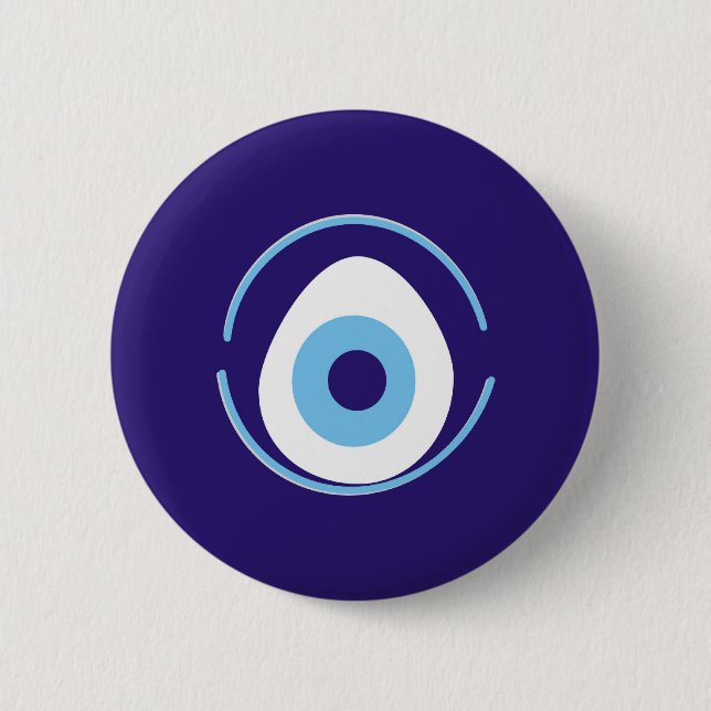 Badge Rond 5 Cm Oeil malin (Devant)
