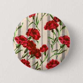 Badge Rond 5 Cm oeillets rouges dans la nature