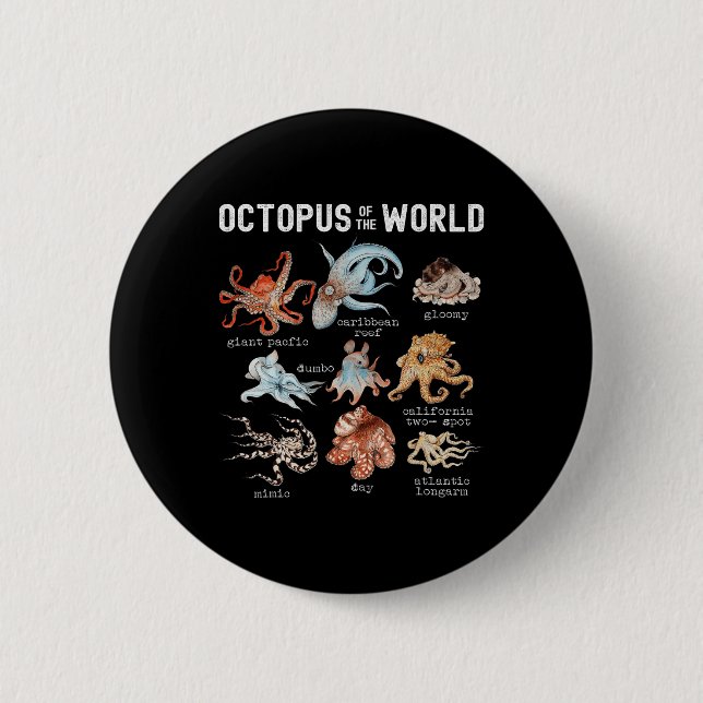 Badge Rond 5 Cm Oeuvres De Mer Du Monde Oeuvre (Devant)
