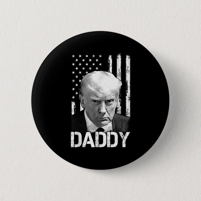 Badge Rond 5 Cm Official 2025 Trump Daddy _2  (Devant)
