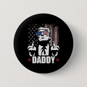 Badge Rond 5 Cm Officiel 2025 Trump Papa officiel 2025 Trump Papa
