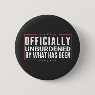 Badge Rond 5 Cm Officiellement déchargé par ce qui a été Trump