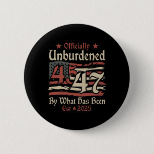 Badge Rond 5 Cm Officiellement Inoccupé Par Ce Qui A Été Trump Vic